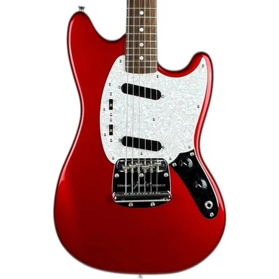 Fender Japan MG69 69' Reissue Mustang 2012 - Candy Apple Red - Image 1 of 4