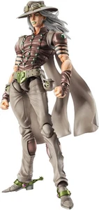 F66 JoJo's Bizarre Adventure Super Action Statue Figure Gyro Zeppeli Third NEW - Picture 1 of 12