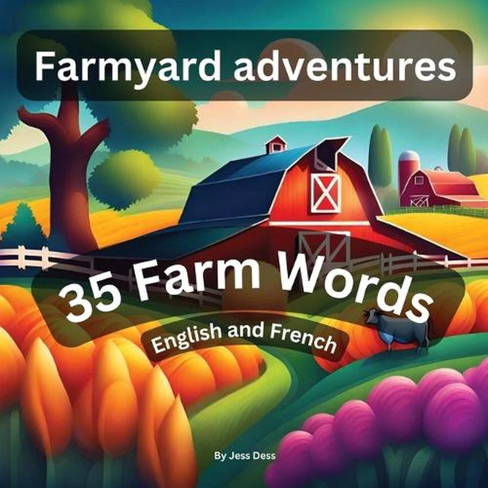 Farmyard Adventures: 35 farm words English and French by Jess Dess Paperback Boo - Image 1 of 1
