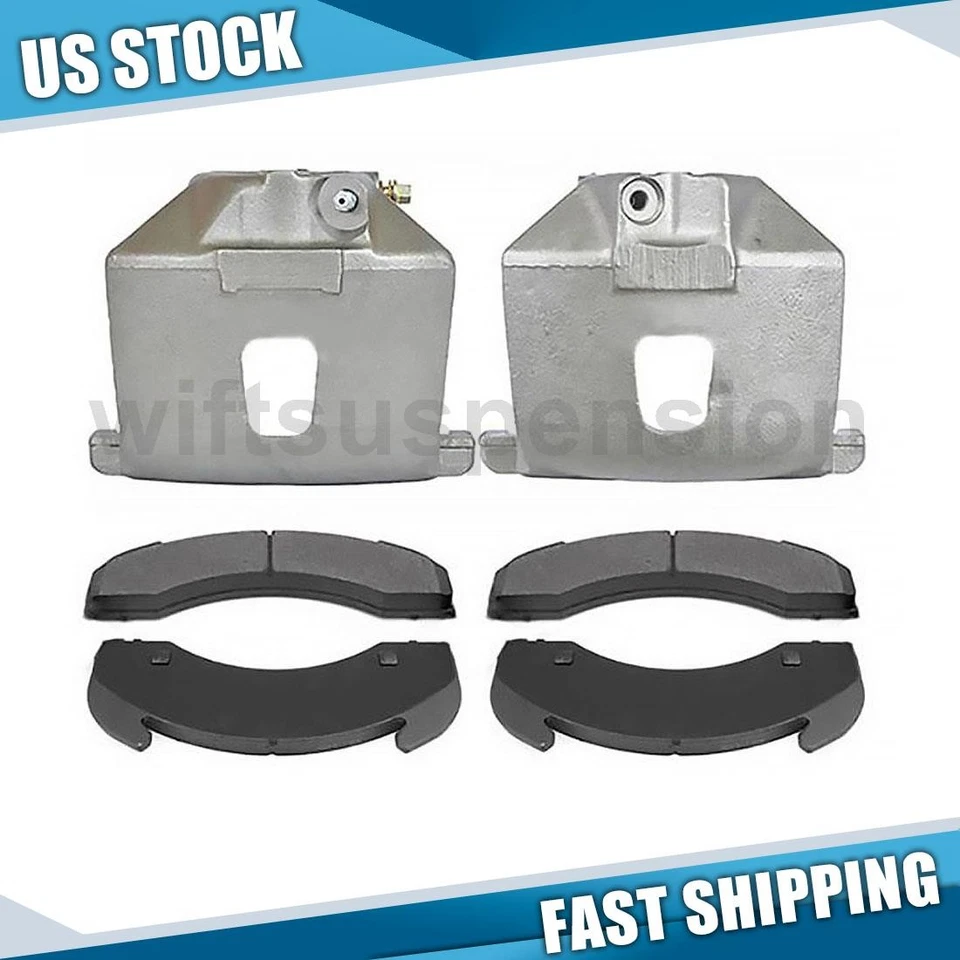 Front Brake Calipers Pads for International Harvester M1400 Metro II 1988 1989 - Image 1 of 4
