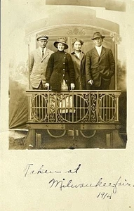 Milwaukee Messe 1914 RPPC Souvenir Postkarte Echtfoto - Bild 1 von 3