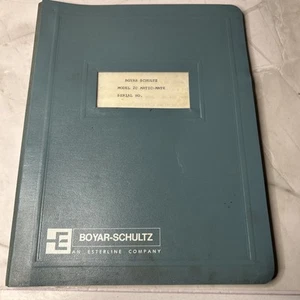 Boyar-Schultz 2C Matic Mate Chucking Machine w/Automatic Treading W/ DiagramsEE - Picture 1 of 9