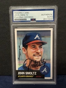 John Smoltz / Jared Kelley 2024 Topps Living Set Dual Auto 7/20 PSA Atlanta HOF - Bild 1 von 4