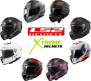 LS2 Stream II Helmet Full Face Moisture Wicking Inner Shield Pinlock DOT XS-3XL - Picture 1 of 29