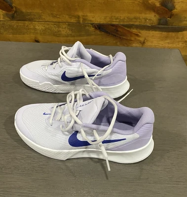 Nike Women's Court Vapor Lite 3 Shoes Size 8.5 New Amethyst Hard Court Tennis - Image 1 of 4