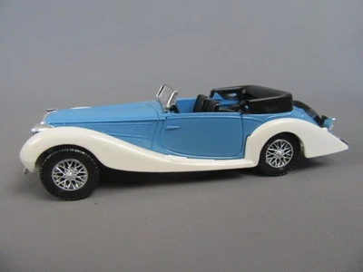C824 Solido 48 Francia Delahaye 135M Figoni Falaschi 1939 Cabriolet Blu 1:43 - Immagine 1 di 4