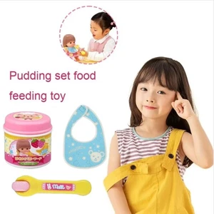 Role Play Pudding Feeding Set Pink Jelly Play House Toys Desktop Ornament - Picture 1 of 8