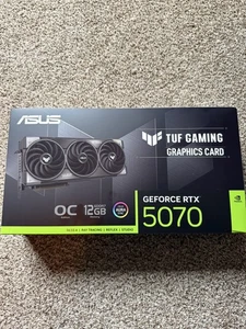 ASUS TUF Gaming NVIDIA GeForce RTX 5070 OC Edition 12GB GDDR7 Graphics Card NEW! - Picture 1 of 7