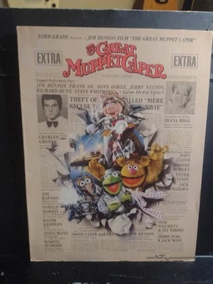 THE GREAT MUPPET CAPER Songbook Jim Henson Words and Music Piano Guitar New!! - Image 1 of 4