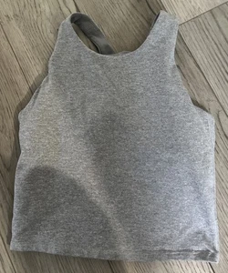 Athleta Girl Sports Bra Crop Tank Top Size:12 EUC - Picture 1 of 3