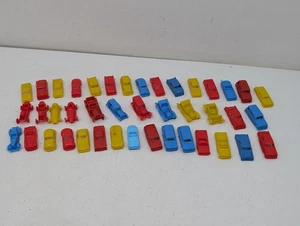42 Vintage MPC Plastic Car Lot Assorted Colors and Models Used condition - Picture 1 of 17