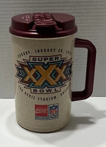 Vintage Superbowl XXX Thermos with Straw Arizona Coke Cola NFL - Picture 1 of 11