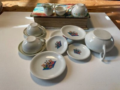 Puppengeschirr, Restbestand 13-teilig - Bild 1 von 3