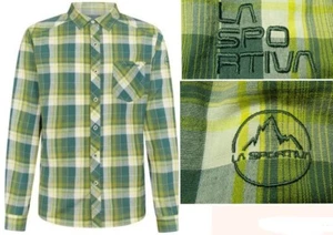 LA SPORTIVA sasquatch camicia asciugatura rapida tasca misto lino protezione UV 50 uomo M - Foto 1 di 17