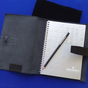 Audemars Piguet NOTEBOOK NOTEPAD AND PENCIL Black Leather 2024 - Picture 1 of 5