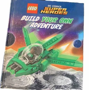 LEGO DC Super Heroes Build Your Own Adventure Hard Back Kinderbuch EUC ACTION - Bild 1 von 11