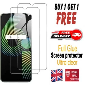 For Honor 9A Alcatel 1V HTC Wildfire Huawei Y6P Tempered Glass Screen Protector - Picture 1 of 4