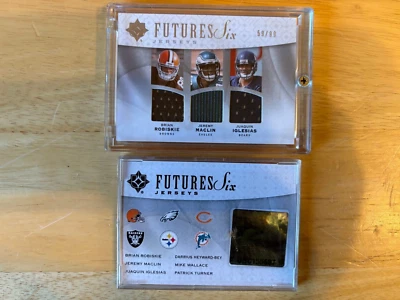 Maclin/Robiskie/Iglesias/Heyward-Bey/Wallace/Turner 2009 UD Future Six #'d/99! - Image 1 of 2