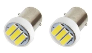 2pcs LED bulbs BA9S Standard White, 12V, 7020 3 x led - Picture 1 of 1
