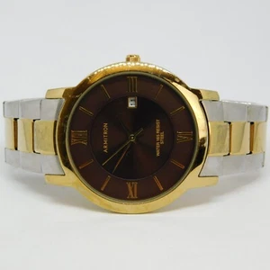 Armitron 20/4986TT Steel Quartz Analog Men's Watch Sz. 6 1/4" New Battery - Picture 1 of 10