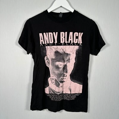 Camiseta Andy Banda Negra Mujer S Negro Velo Novias 100% Algodón Mártir Letra Foto 1 de 4