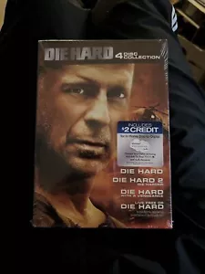 Die Hard 4-Disc Collection - DVD Set 1-4 w/ Slipcase VG - Picture 1 of 1
