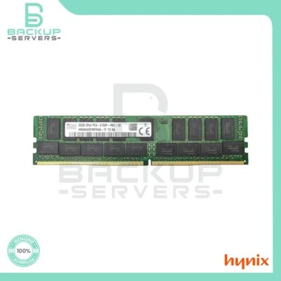 HMA84GR7MFR4N-TF Hynix 32GB 2133MHz PC4-17000 288-Pin CL15 2Rx4 ECC Reg Memory - Image 1 of 3