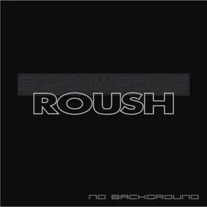 Roush Outlined Decal Sticker logo Sticker EURO Racing mustang ford Nascar Pair - Bild 1 von 14