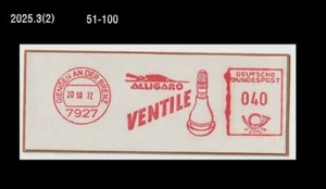 Reptile,Alligator,Crocodile,Wildlife,Animal,Germany 1972 Meter Cut - Picture 1 of 1