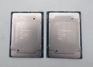 2 X CPU Intel Xeon Silver 4214 2,20 GHz 12C 16,5 MB L3 85 W FCLGA3647 SRFB9 - Imagen 1 de 2