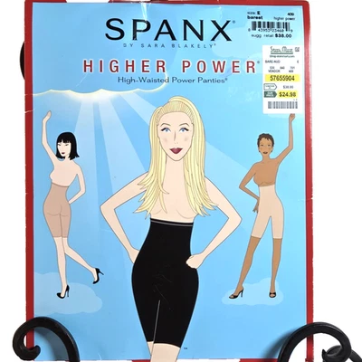 Трусики Spanx Higher Power с высокой талией Power размер E Barest новые Shapewear - Изображение 1 из 4