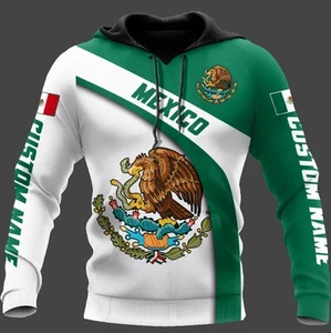 Personalized Mexican 3D All Over Printed Unisex Unisex Hoodie For Men and Women - Picture 1 of 5