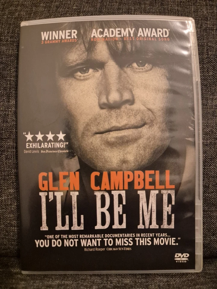Glen Campbell I'll Be Me Region 2 DVD Music Concert VGC - Image 1 of 2