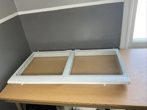 OEM Whirlpool Maytag Kitchenaid Kenmore Elite Amana Crosley Crisper Drawer Cover - Picture 1 of 7