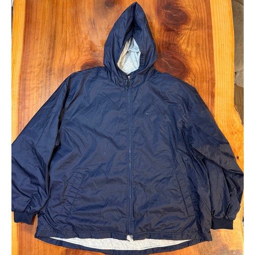 COACH Giacca a vento uomo Nike vintage anni 90 XXL 2XL foderata con logo allenatori S3 26 b