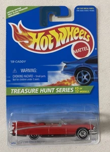 HOT WHEELS No. 15078 Treasure Hunt Series ’59 Caddy w/Protector 1996 - Picture 1 of 5