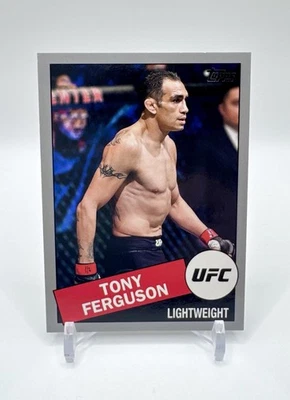 Tony Ferguson 2020 Topps UFC 1985 Platinum Parallel 1/1 Card #85T-12 Rare 1 of 1 - Image 1 of 3