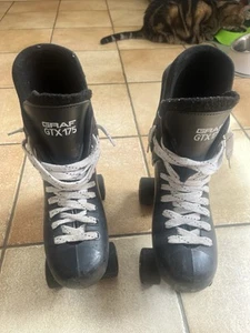 GRAF GTX 175 Original 90s Quad Rollerskates - Size UK 5 - Picture 1 of 24