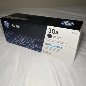 HP 30A Czarny oryginalny toner LaserJet (CF230A) Nowy / zapieczętowany - Zdjęcie 1 z 3