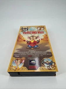 An American Tail: Fievel Goes West (VHS, 1991) Vintage Animated Movie - Picture 1 of 5