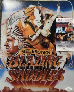 Mel Brooks Signed 11x14 Photo JSA COA Blazing Saddles - Picture 1 of 1