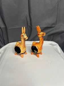 Set 2 anelli tovaglioli lama colorati in legno dipinto a mano - Foto 1 di 4