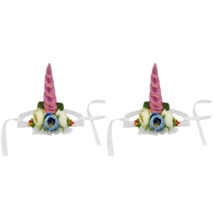 2 PCS Katzenkostüm Für Partyzubehör Hundegeburtstage Propellermütze - Bild 1 von 12