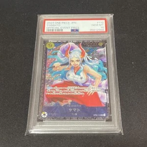 2024 PSA 10 One Piece Flagship Battle Top 8 Yamato SR Promo OP04-112 Japan Ver. - Picture 1 of 2
