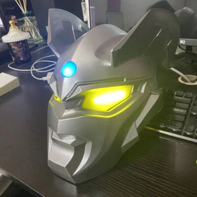 Ultraman&Zero LED Punk Masque Face Mask Cosplay Ultraman Headgear Halloween Prop - Image 1 of 3