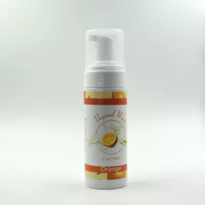 Orange Feminine Foam Wash - Intimate Odor Relief, pH Balance, Moisturizing - Picture 1 of 3