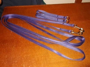 Zügel ziehen. 3/4 Zoll Kissennetz mit Triggerhaken und 1 Zoll Netz mit D-Ring - Bild 1 von 1