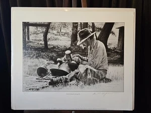 Neath the Shade of the Shoeing Tree by Robert "Shoofly" Shufelt- LTD Ed. Signed - Picture 1 of 6