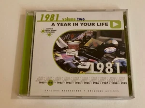 (NM) CD - A Year In Your Life: 1981 Volume Two 2 10 Songs Original Versions 2001 - Picture 1 of 7