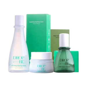 [the SAEM Vegan] Drop BE_ Hydrating Water Parsley Ampoule + Toner+ Cream Set New - Picture 1 of 16